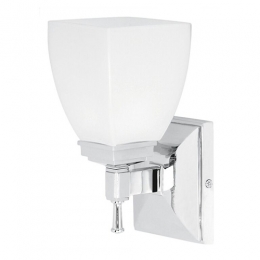 180-10003 Sani LED 1 Light Bathroom Wall Light Polished Chrome 