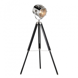 LED Designer Modern Floor Lamp Polished Chrome 