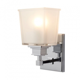 180-10563 Avellino LED 1 Light Bathroom Wall Light Polished Chrome 