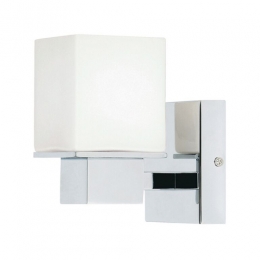 180-10566 Greca LED 1 Light Bathroom Wall Light Polished Chrome 