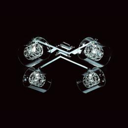 338-10616  LED 4 Light Ceiling Light Polished Chrome 