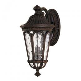 184-10648 Renzo LED Medium Wall Lantern Walnut 