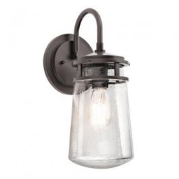 190-10692 Lucio LED Outdoor Period Medium Wall Lantern Architectural Bronze 