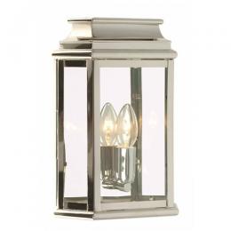 180-10750 Sammartino LED Outdoor Period Wall Lantern Polished Nickel 