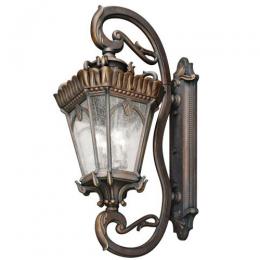 190-10869 Tonetto LED Outdoor Period Extra Large Wall Lantern Bronze Patina 