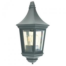 182-10906 Valentina LED Outdoor Half Wall Lantern Black 