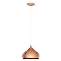 LED Pendant Ceiling Light Polished Copper 