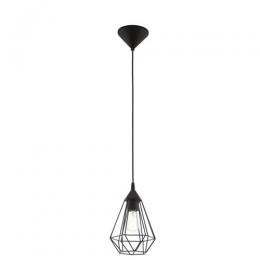 LED Pendant Ceiling Light Black 