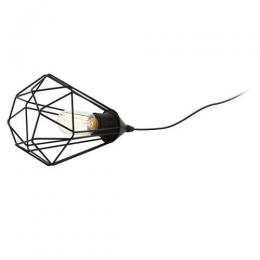 LED Table Lamp Black 