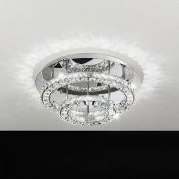 164-11041  LED Flush Ceiling Light Polished Chrome 