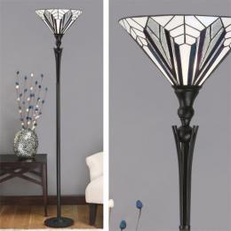 364-11081 Annetta LED Tiffany 1 Light Floor Uplighter 