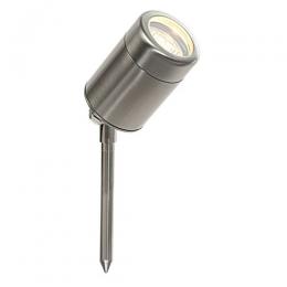 731-11271 Adamo LED Outdoor LED Spike Spotlight Marine Grade Brushed Stainless Steel 