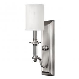 186-11421 Sunseri LED 1 Light Wall Light Brushed Nickel 