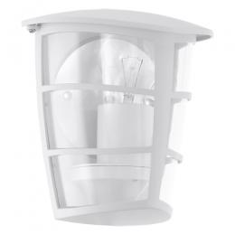 LED Outdoor Wall Light White 