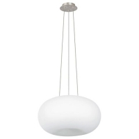 158-1187  LED Pendant Light Nickel Frosted