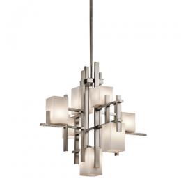 LED 7 Light Ceiling Light Classic Pewter 