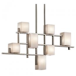 LED 7 Light Ceiling Light Classic Pewter 