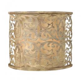 186-12041 Cardini LED 2 Light Wall Light Brushed Champagne 