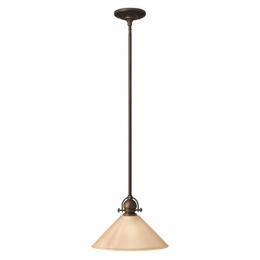186-12051 Mauro LED 1 Light Pendant Old Bronze 
