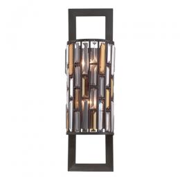 186-12081 Geraci LED 2 Light Wall Light Vintage Bronze 