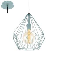 162-12110  LED 1 Light Pendant Light Green