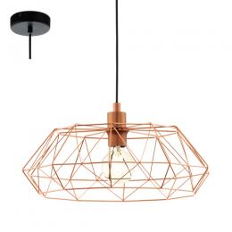 LED 1 Light Pendant Light Copper 