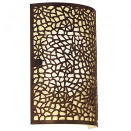 LED 1 Light Wall Light Antique Brown 