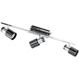LED 3 Light LED Spotlight Black Chrome 