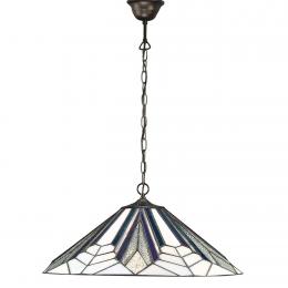 364-12405 Annetta LED Tiffany 1 Light Large Pendant Ceiling Light 