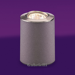 LED Satin Steel Floor Uplighter 