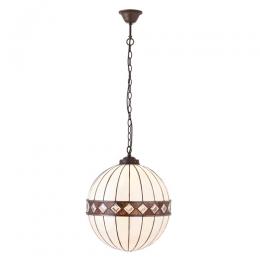 363-12414 Ferroni LED Tiffany 1 Light Medium Pendant Ceiling Light 