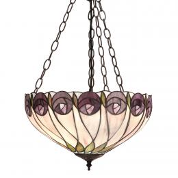 363-12441 Grazzini LED Tiffany 3 Light Medium Inverted Pendant Ceiling Light 