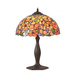 363-12644 Leone LED Tiffany 1 Light Medium Table Lamp 