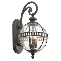 190-13045 Lanini LED Outdoor Small Wall Lantern Londonderry Finish 