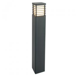 182-13059 Lanzano LED Heavy Duty Bollard Light Black 