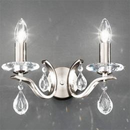 212-13234 Vollaro LED 2 Light Wall Light Polished Chrome 