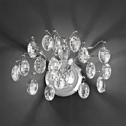 212-13243 Violi LED Crystal Wall Light Polished Chrome 