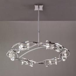 358-13373 Letezia 6 Light Ceiling Light Polished Chrome 