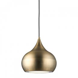 Pendant Ceiling Light Soft Matt Antique Brass 