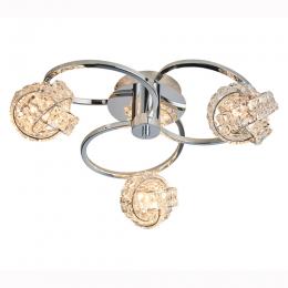 734-13523  3 Light Ceiling Light Polished Chrome 