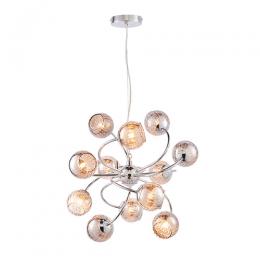 12 Light Ceiling Light Polished Chrome 