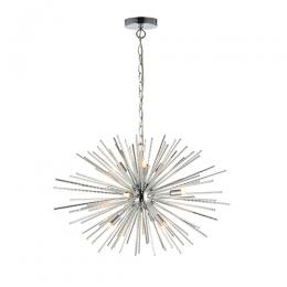 733-13542  9 Light Pendant Polished Chrome 