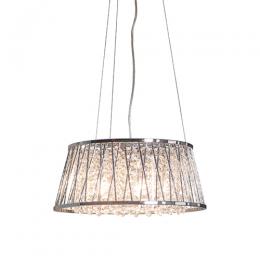 5 Light Pendant Ceiling Light Polished Chrome 