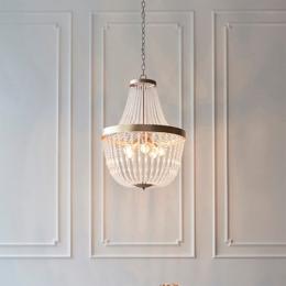 5 Light Ceiling Light Rose Gold 