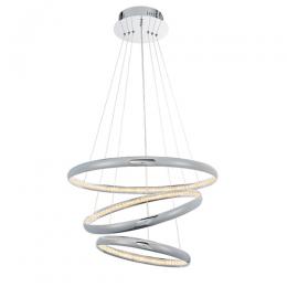 LED Pendant Ceiling Light Polished Chrome 