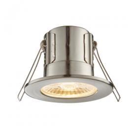 738-13723  LED Recessed Ceiling Light Satin Nickel 