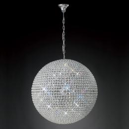 356-13823 Antonia 12 Light Pendant Light Polished Chrome and Crystal 