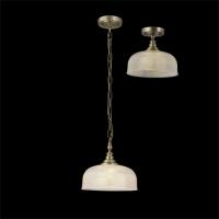 372-13837 Silva Pendant Ceiling Light Antique Brass