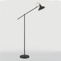372-13853 Barbini Floor Lamp Graphite and Copper