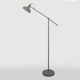 Floor Lamp Sand Grey and Copper 